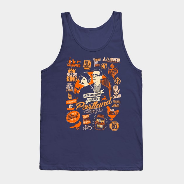 Portlandia Quotes Tank Top by TomTrager